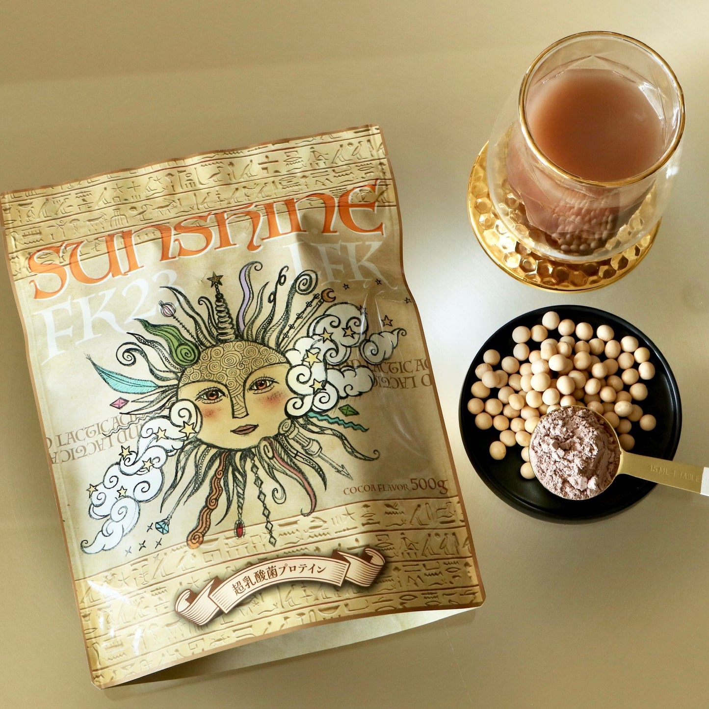 サンシャイン-超乳酸菌+国産大豆プロテイン-ココア味